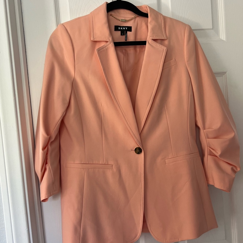 DKNY Peach Blazer